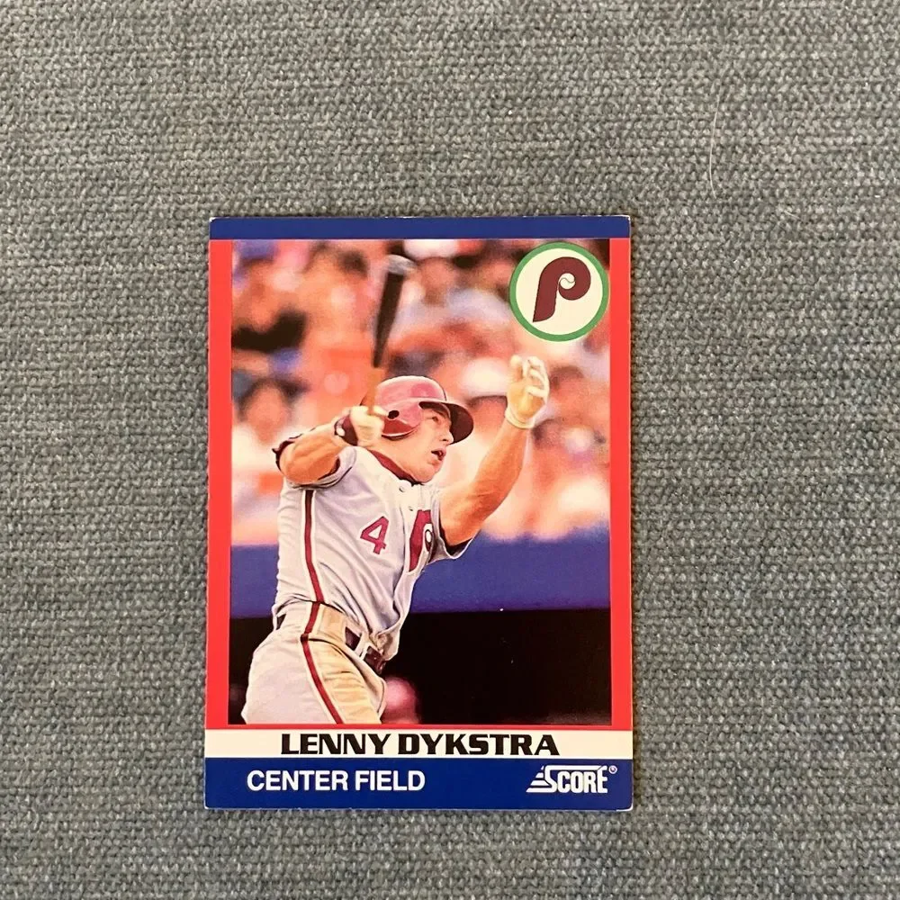 1991 Score Philadelphia Phillies Baseball Card Trading Card
